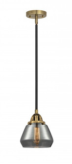 Fulton - 1 Light - 7 inch - Black Antique Brass - Stem hung - Mini Pendant (3442|288-1S-BAB-G173-LED)