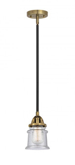 Canton - 1 Light - 5 inch - Black Antique Brass - Stem hung - Mini Pendant (3442|288-1S-BAB-G184S-LED)