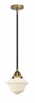 Oxford - 1 Light - 8 inch - Black Antique Brass - Stem hung - Mini Pendant (3442|288-1S-BAB-G531)
