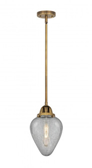 Geneseo - 1 Light - 7 inch - Brushed Brass - Stem hung - Mini Pendant (3442|288-1S-BB-G165-LED)