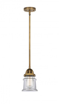 Canton - 1 Light - 5 inch - Brushed Brass - Stem hung - Mini Pendant (3442|288-1S-BB-G182S)