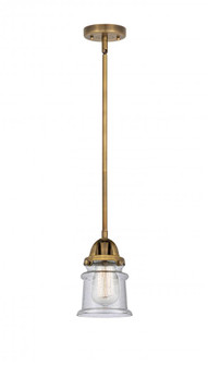 Canton - 1 Light - 5 inch - Brushed Brass - Stem hung - Mini Pendant (3442|288-1S-BB-G184S-LED)