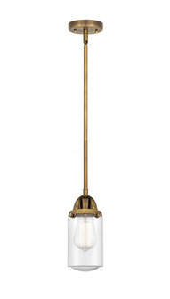 Dover - 1 Light - 5 inch - Brushed Brass - Stem hung - Mini Pendant (3442|288-1S-BB-G314)