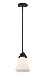 Bellmont - 1 Light - 6 inch - Matte Black - Stem hung - Mini Pendant (3442|288-1S-BK-G191-LED)