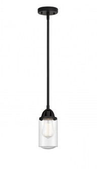 Dover - 1 Light - 5 inch - Matte Black - Stem hung - Mini Pendant (3442|288-1S-BK-G314-LED)