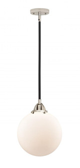 Beacon - 1 Light - 10 inch - Black Polished Nickel - Stem hung - Mini Pendant (3442|288-1S-BPN-G201-10-LED)