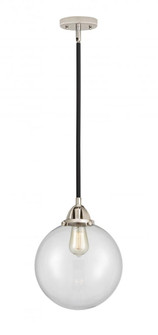 Beacon - 1 Light - 10 inch - Black Polished Nickel - Stem hung - Mini Pendant (3442|288-1S-BPN-G202-10)