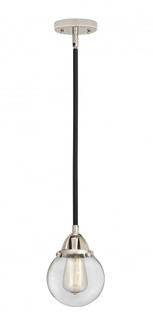 Beacon - 1 Light - 6 inch - Black Polished Nickel - Stem hung - Mini Pendant (3442|288-1S-BPN-G202-6)