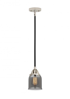 Bell - 1 Light - 5 inch - Black Polished Nickel - Stem hung - Mini Pendant (3442|288-1S-BPN-G53)