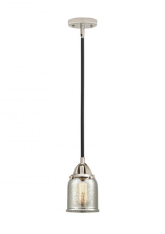 Bell - 1 Light - 5 inch - Black Polished Nickel - Stem hung - Mini Pendant (3442|288-1S-BPN-G58)
