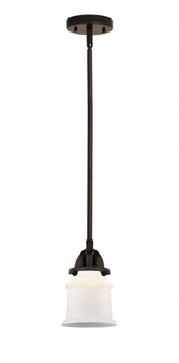 Canton - 1 Light - 5 inch - Oil Rubbed Bronze - Stem hung - Mini Pendant (3442|288-1S-OB-G181S)