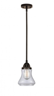 Bellmont - 1 Light - 6 inch - Oil Rubbed Bronze - Stem hung - Mini Pendant (3442|288-1S-OB-G192-LED)