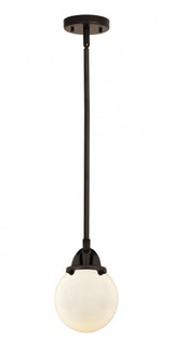 Beacon - 1 Light - 6 inch - Oil Rubbed Bronze - Stem hung - Mini Pendant (3442|288-1S-OB-G201-6-LED)