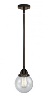 Beacon - 1 Light - 6 inch - Oil Rubbed Bronze - Stem hung - Mini Pendant (3442|288-1S-OB-G204-6)