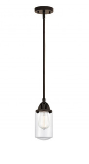 Dover - 1 Light - 5 inch - Oil Rubbed Bronze - Stem hung - Mini Pendant (3442|288-1S-OB-G312)