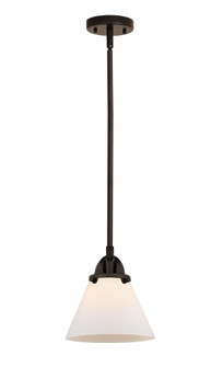Cone - 1 Light - 8 inch - Oil Rubbed Bronze - Stem hung - Mini Pendant (3442|288-1S-OB-G41)
