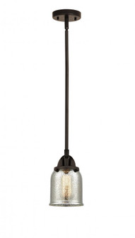 Bell - 1 Light - 5 inch - Oil Rubbed Bronze - Stem hung - Mini Pendant (3442|288-1S-OB-G54-LED)
