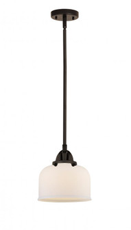 Bell - 1 Light - 8 inch - Oil Rubbed Bronze - Stem hung - Mini Pendant (3442|288-1S-OB-G71)