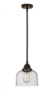 Bell - 1 Light - 8 inch - Oil Rubbed Bronze - Stem hung - Mini Pendant (3442|288-1S-OB-G74)