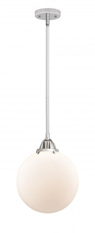 Beacon - 1 Light - 10 inch - Polished Chrome - Stem hung - Mini Pendant (3442|288-1S-PC-G201-10-LED)