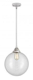 Beacon - 1 Light - 12 inch - Polished Chrome - Stem hung - Mini Pendant (3442|288-1S-PC-G202-12-LED)