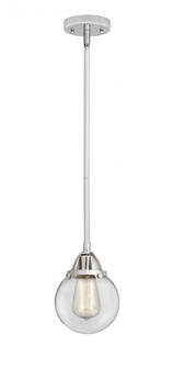 Beacon - 1 Light - 6 inch - Polished Chrome - Stem hung - Mini Pendant (3442|288-1S-PC-G202-6-LED)