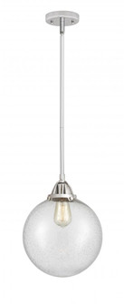 Beacon - 1 Light - 10 inch - Polished Chrome - Stem hung - Mini Pendant (3442|288-1S-PC-G204-10-LED)