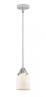 Bell - 1 Light - 5 inch - Polished Chrome - Stem hung - Mini Pendant (3442|288-1S-PC-G51-LED)