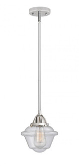 Oxford - 1 Light - 8 inch - Polished Chrome - Stem hung - Mini Pendant (3442|288-1S-PC-G534-LED)