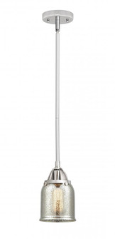 Bell - 1 Light - 5 inch - Polished Chrome - Stem hung - Mini Pendant (3442|288-1S-PC-G58-LED)