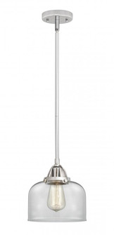 Bell - 1 Light - 8 inch - Polished Chrome - Stem hung - Mini Pendant (3442|288-1S-PC-G72)