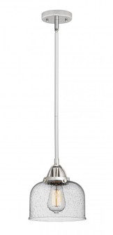 Bell - 1 Light - 8 inch - Polished Chrome - Stem hung - Mini Pendant (3442|288-1S-PC-G74)