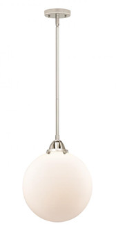Beacon - 1 Light - 12 inch - Polished Nickel - Stem hung - Mini Pendant (3442|288-1S-PN-G201-12)