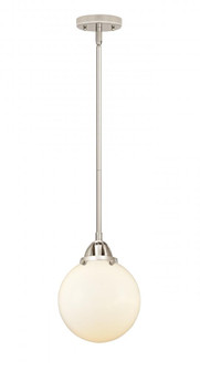 Beacon - 1 Light - 8 inch - Polished Nickel - Stem hung - Mini Pendant (3442|288-1S-PN-G201-8)