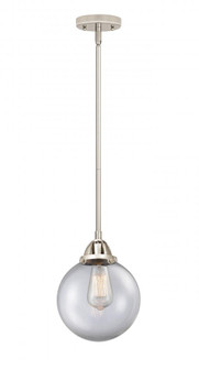 Beacon - 1 Light - 8 inch - Polished Nickel - Stem hung - Mini Pendant (3442|288-1S-PN-G202-8)