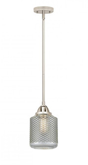 Stanton - 1 Light - 6 inch - Polished Nickel - Stem hung - Mini Pendant (3442|288-1S-PN-G262-LED)