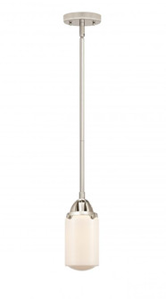 Dover - 1 Light - 5 inch - Polished Nickel - Stem hung - Mini Pendant (3442|288-1S-PN-G311-LED)