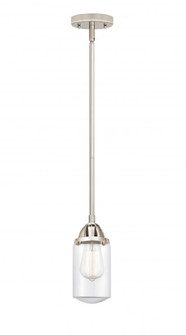 Dover - 1 Light - 5 inch - Polished Nickel - Cord hung - Mini Pendant (3442|288-1S-PN-G312-LED)