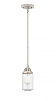 Dover - 1 Light - 5 inch - Polished Nickel - Stem hung - Mini Pendant (3442|288-1S-PN-G314-LED)