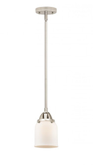 Bell - 1 Light - 5 inch - Polished Nickel - Stem hung - Mini Pendant (3442|288-1S-PN-G51)