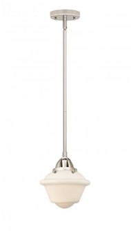 Oxford - 1 Light - 8 inch - Polished Nickel - Stem hung - Mini Pendant (3442|288-1S-PN-G531)