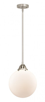 Beacon - 1 Light - 10 inch - Brushed Satin Nickel - Stem hung - Mini Pendant (3442|288-1S-SN-G201-10)