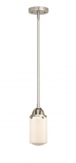 Dover - 1 Light - 5 inch - Brushed Satin Nickel - Stem hung - Mini Pendant (3442|288-1S-SN-G311-LED)