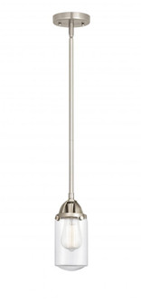 Dover - 1 Light - 5 inch - Brushed Satin Nickel - Stem hung - Mini Pendant (3442|288-1S-SN-G312-LED)