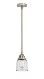 Bell - 1 Light - 5 inch - Brushed Satin Nickel - Stem hung - Mini Pendant (3442|288-1S-SN-G52)