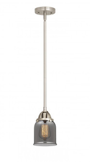 Bell - 1 Light - 5 inch - Brushed Satin Nickel - Stem hung - Mini Pendant (3442|288-1S-SN-G53-LED)