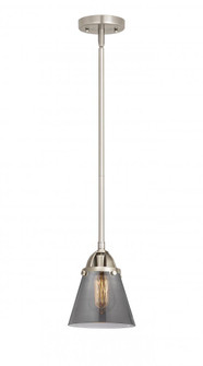 Cone - 1 Light - 6 inch - Brushed Satin Nickel - Stem hung - Mini Pendant (3442|288-1S-SN-G63)