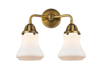 Bellmont - 2 Light - 14 inch - Brushed Brass - Bath Vanity Light (3442|288-2W-BB-G191)