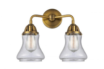Bellmont - 2 Light - 14 inch - Brushed Brass - Bath Vanity Light (3442|288-2W-BB-G194)