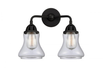 Bellmont - 2 Light - 14 inch - Matte Black - Bath Vanity Light (3442|288-2W-BK-G192)